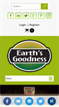 Mobile Screenshot of earths-goodness.com